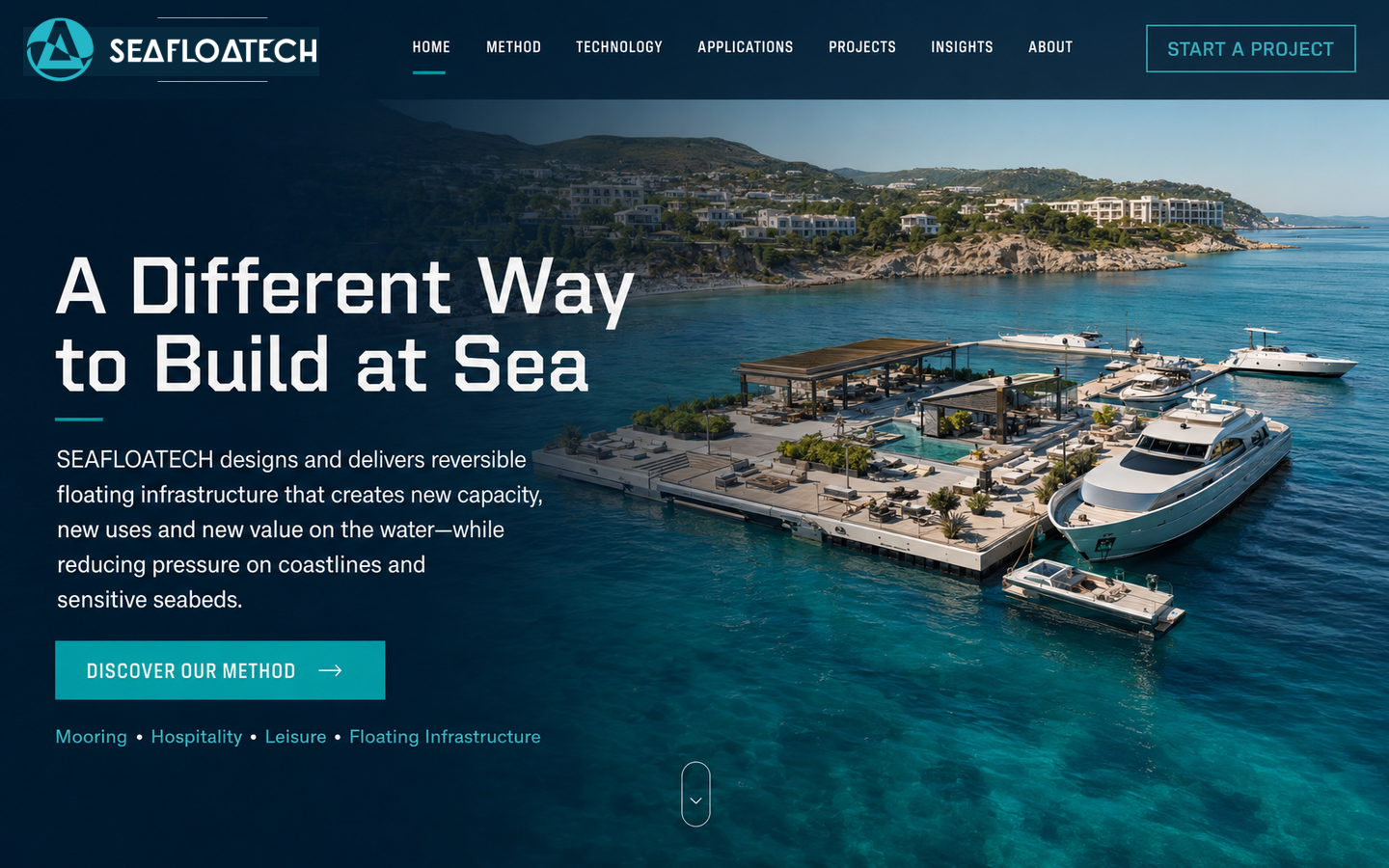 SEAFLOATECH floating destination concept
